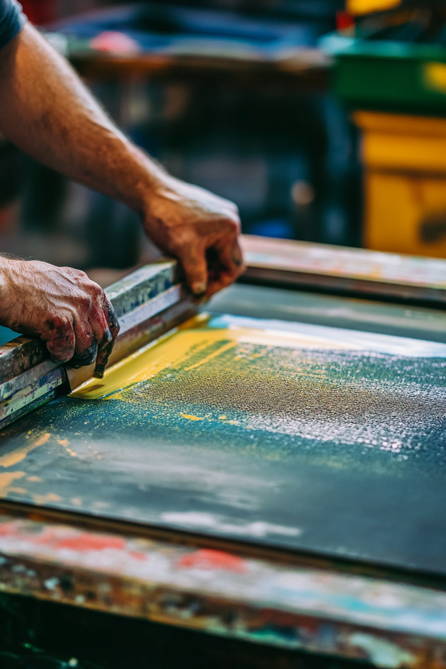 Screen Printing Process